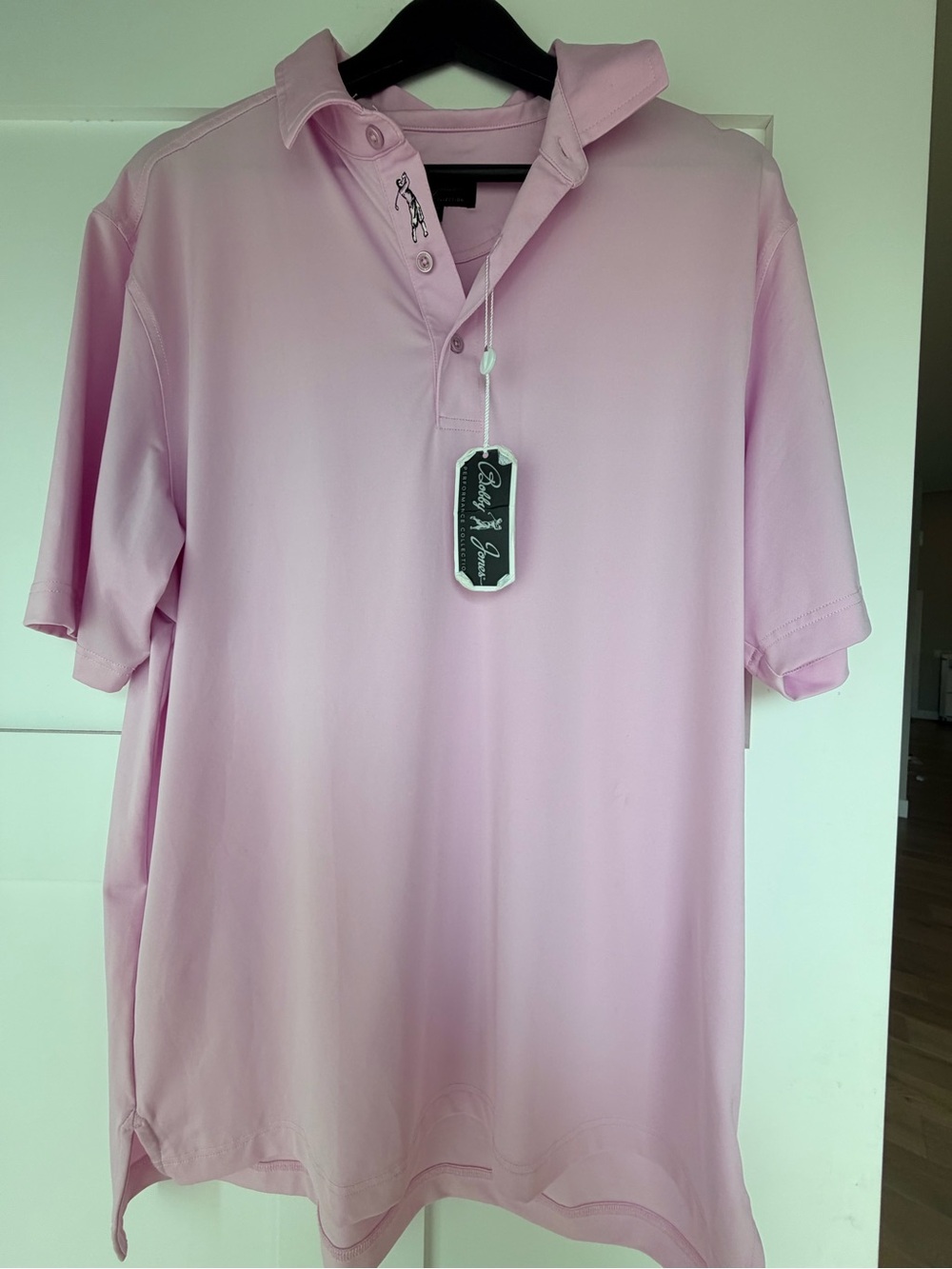 Bobby Jones Light Pink Men's Performance Polo Shirt